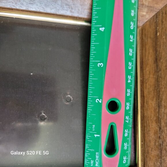 Vintage Wood Picture Photo Frames Self Standing 1970s Set of Two 2 MCM - Picture 15 of 16